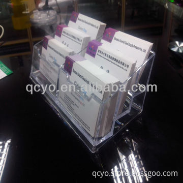 Hot sale! high quality transparent acrylic table tent card holder